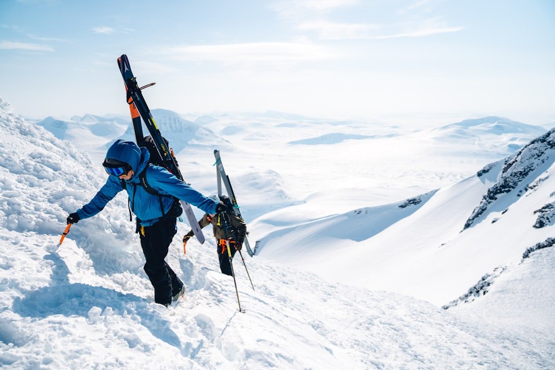 about-01 Climbing the highest peak in Ahkka, Sweden.
